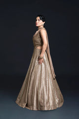 Golden Anarkali